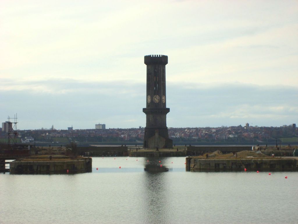 Victoria Tower six-sided clock